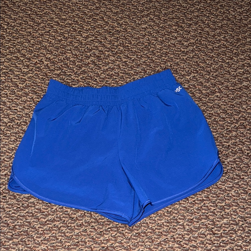 Women's Blue Athletic Shorts